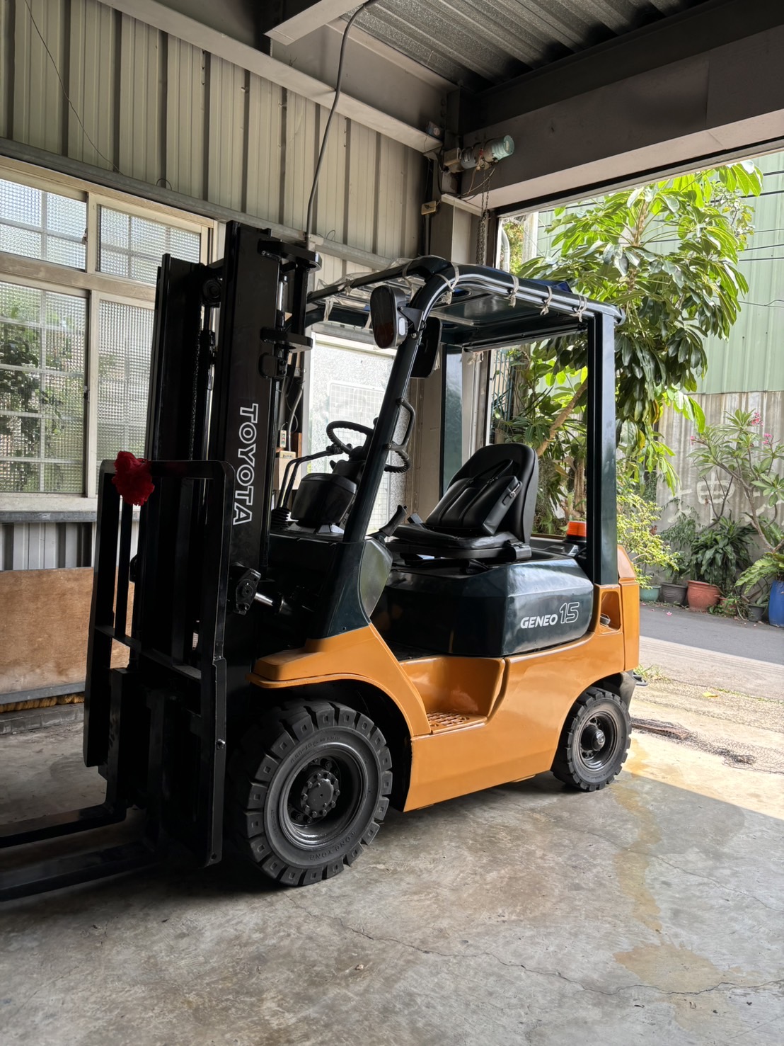中古坐式汽油/柴油堆高機